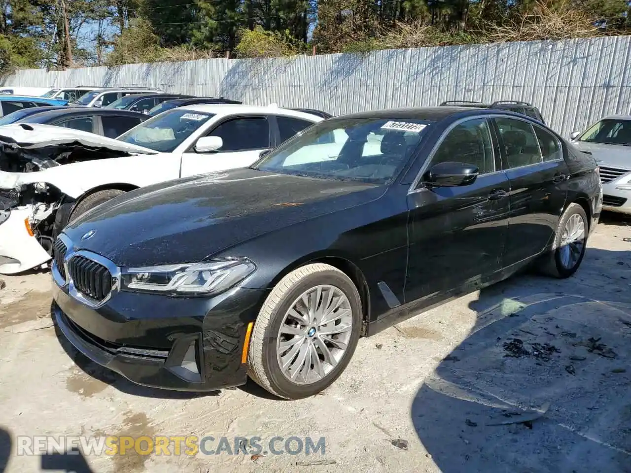 2 Photograph of a damaged car WBA53BH04MWX31656 BMW 5 SERIES 2021
