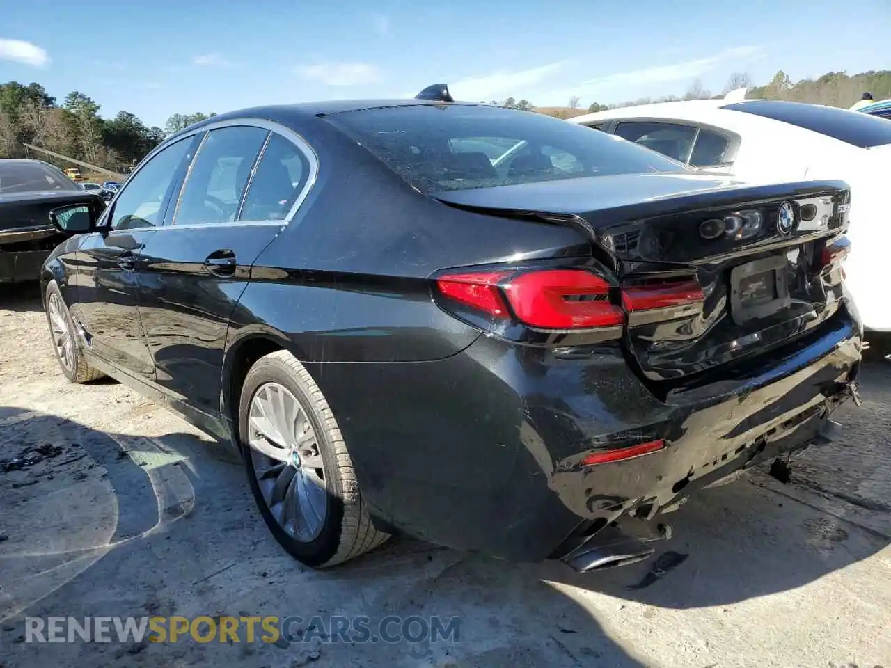 3 Photograph of a damaged car WBA53BH04MWX31656 BMW 5 SERIES 2021