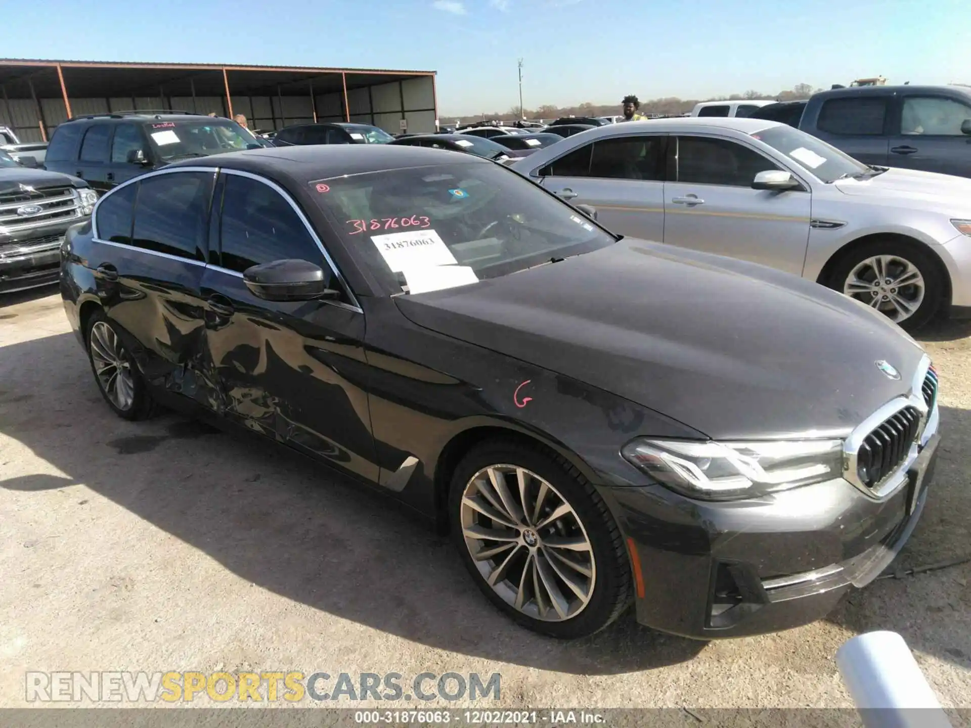 1 Photograph of a damaged car WBA53BH07MCF12565 BMW 5 SERIES 2021