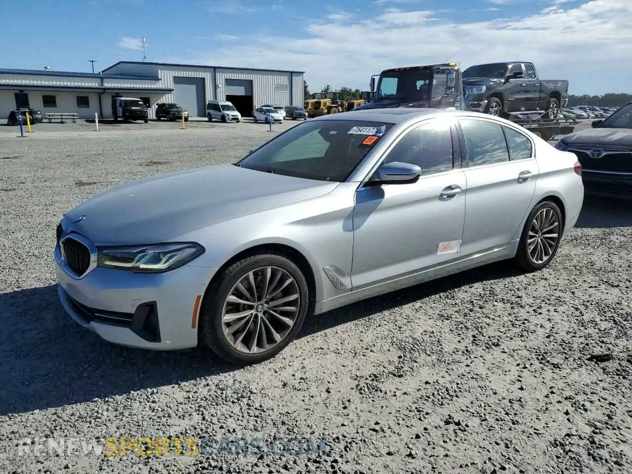 1 Photograph of a damaged car WBA53BH07MCF59577 BMW 5 SERIES 2021