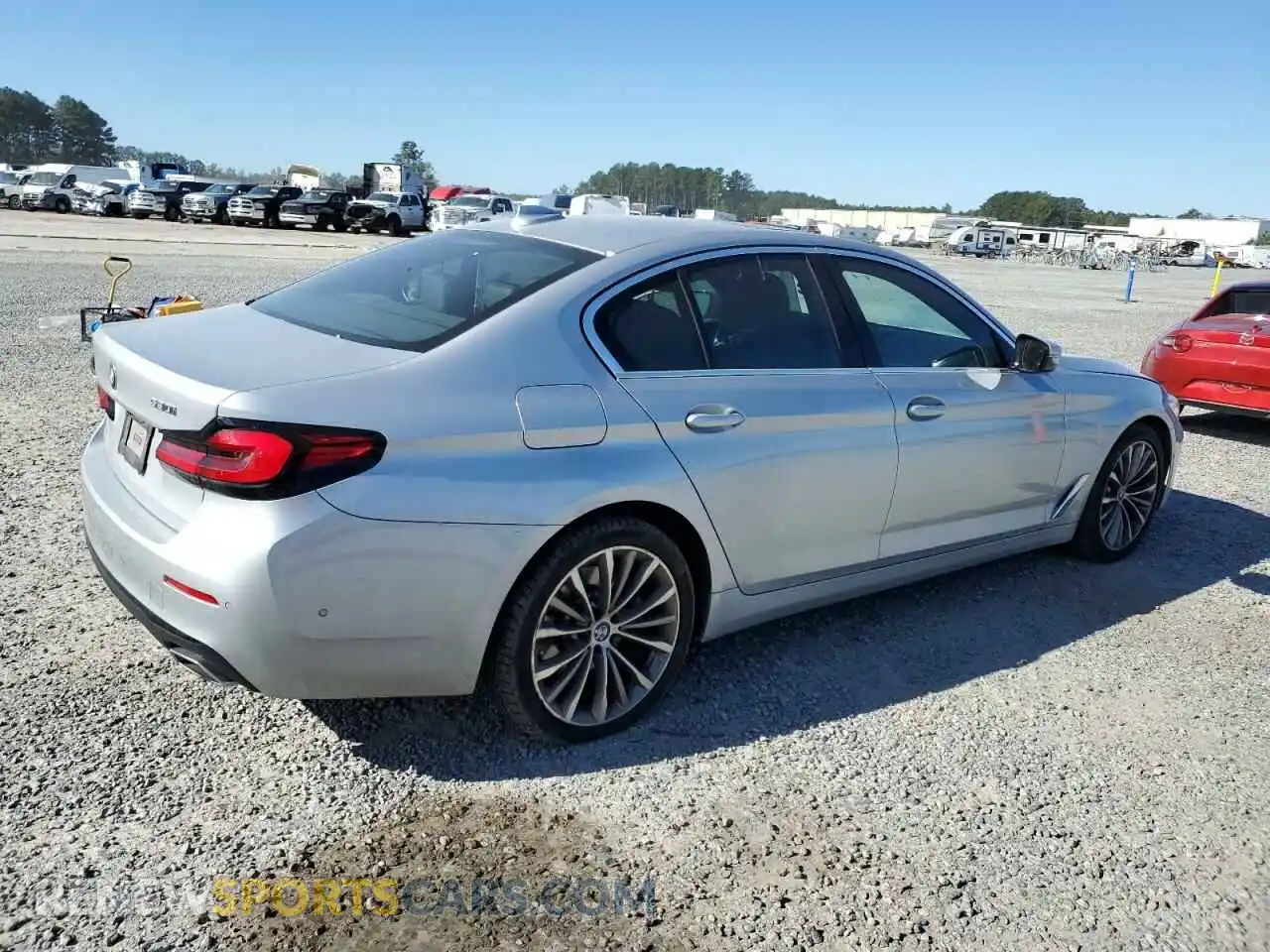 3 Photograph of a damaged car WBA53BH07MCF59577 BMW 5 SERIES 2021