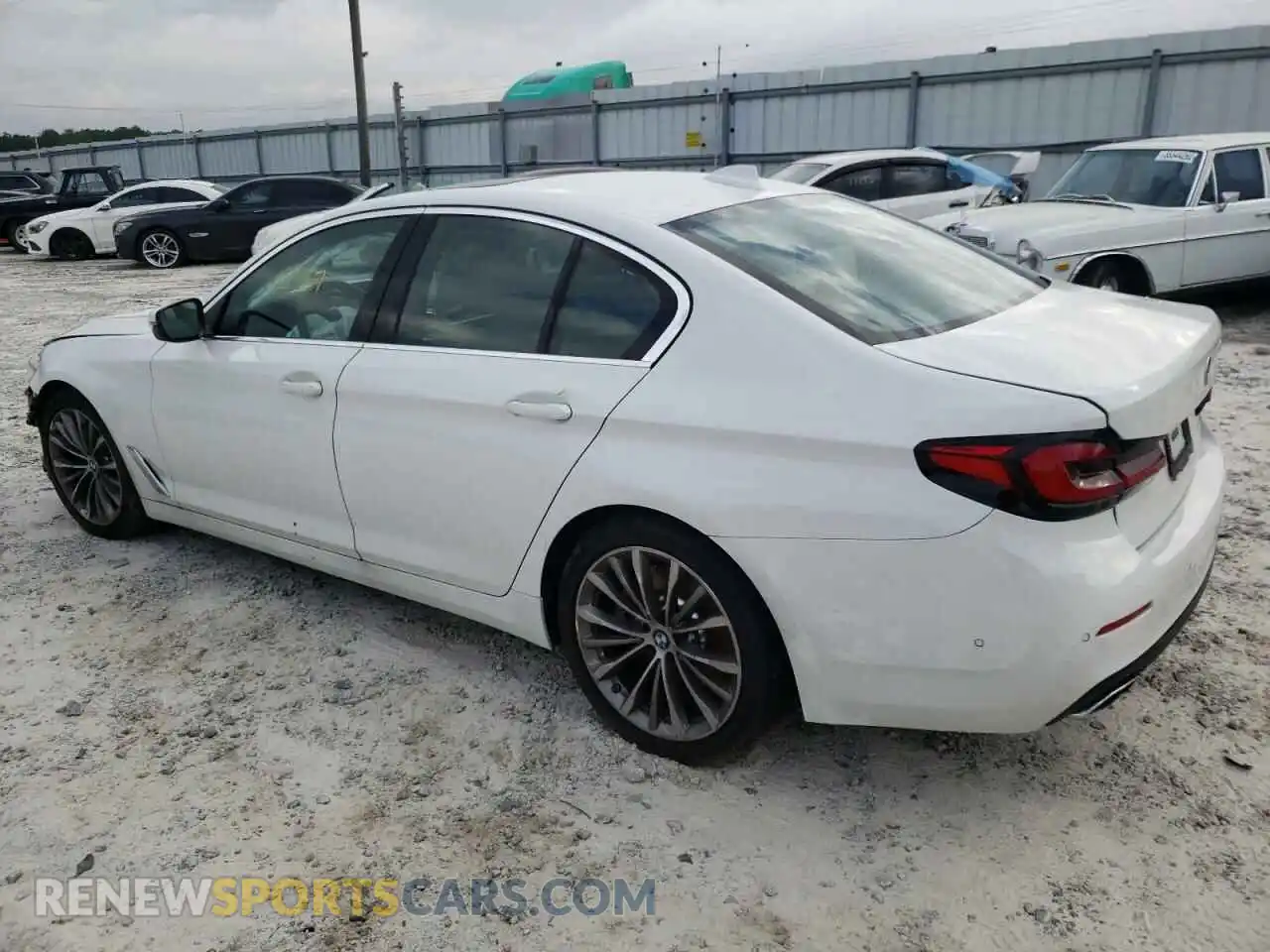 3 Photograph of a damaged car WBA53BH07MWW93792 BMW 5 SERIES 2021