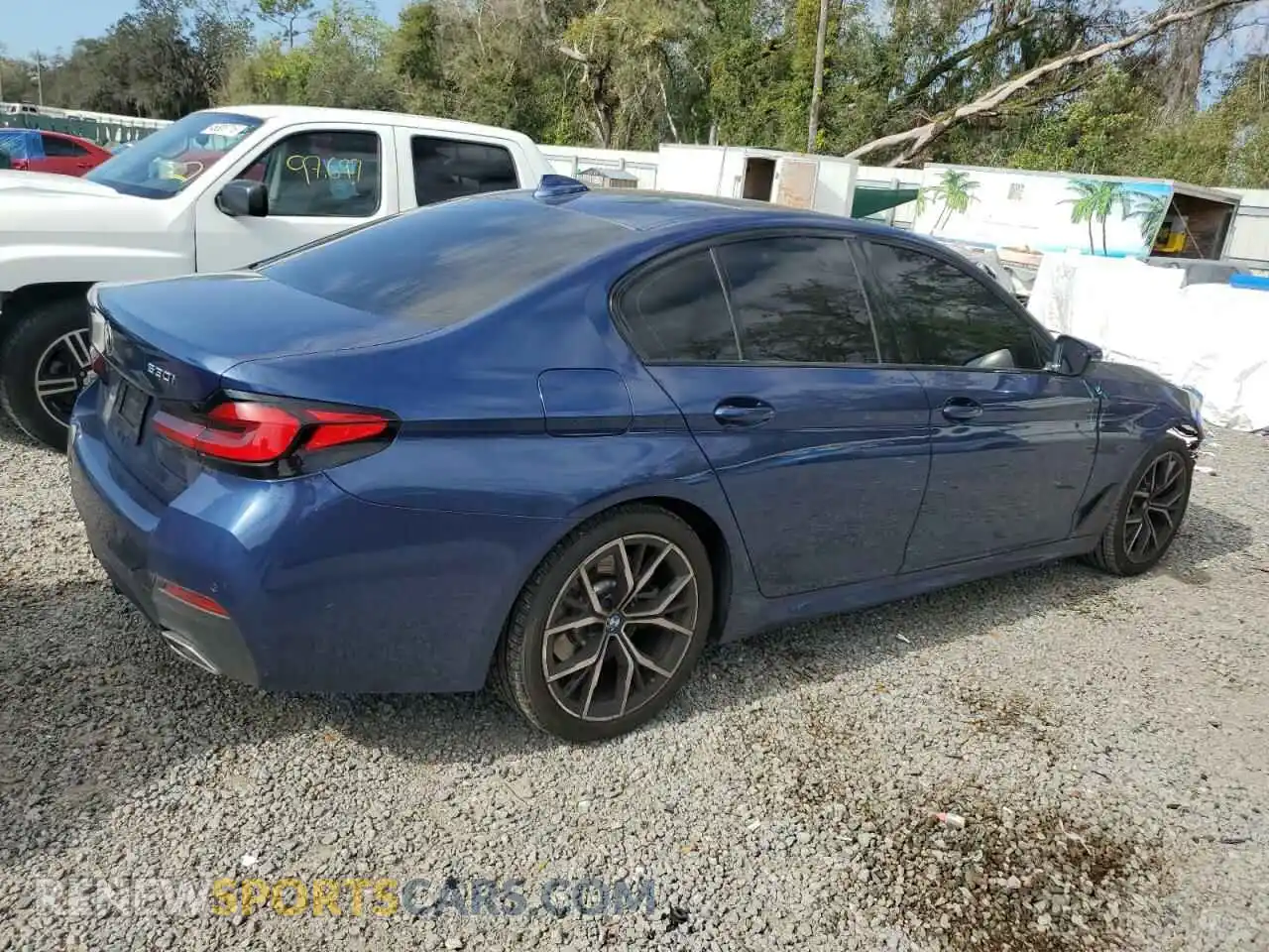 3 Photograph of a damaged car WBA53BH07MWX08789 BMW 5 SERIES 2021