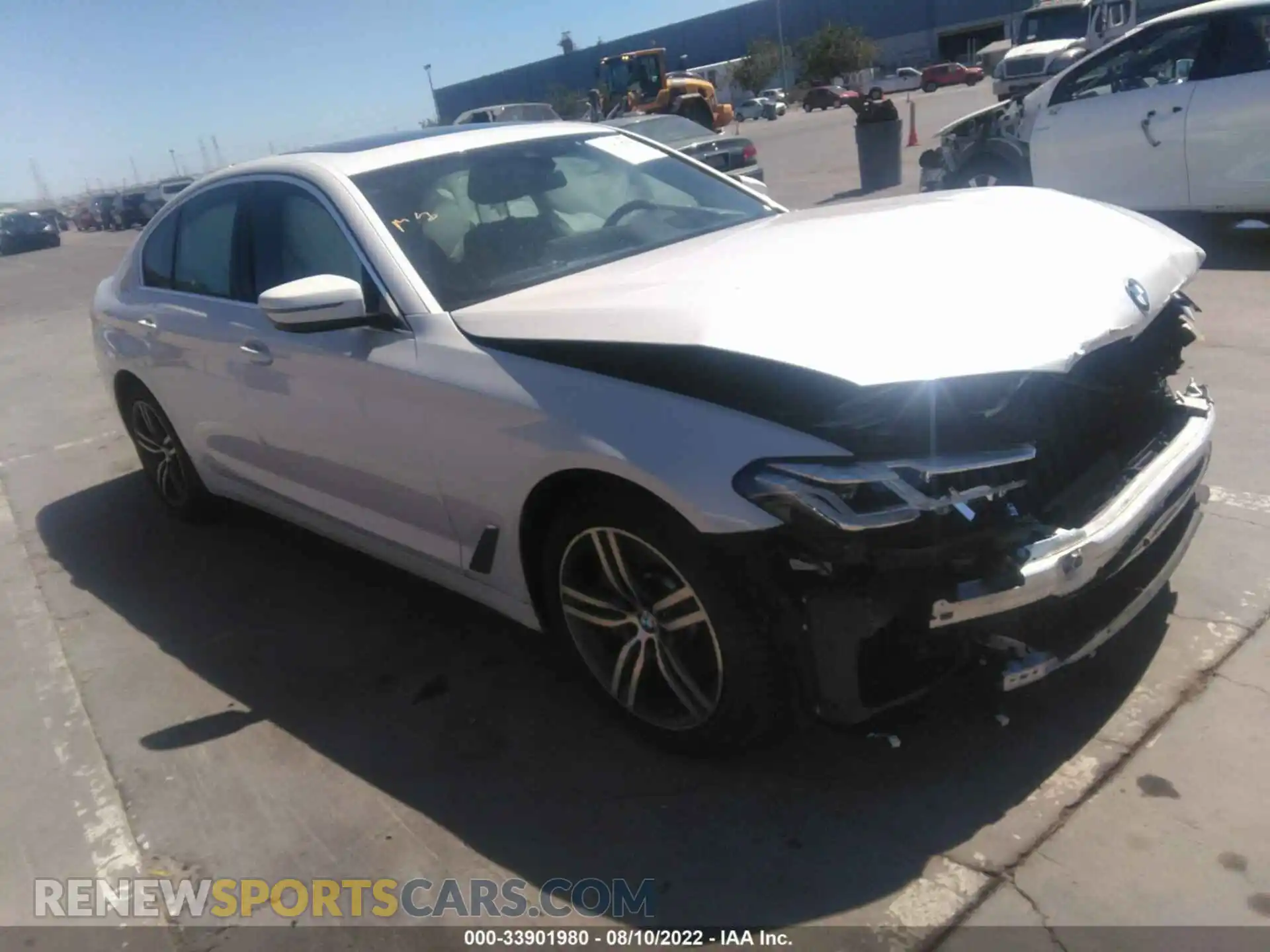 1 Photograph of a damaged car WBA53BH09MCF10848 BMW 5 SERIES 2021