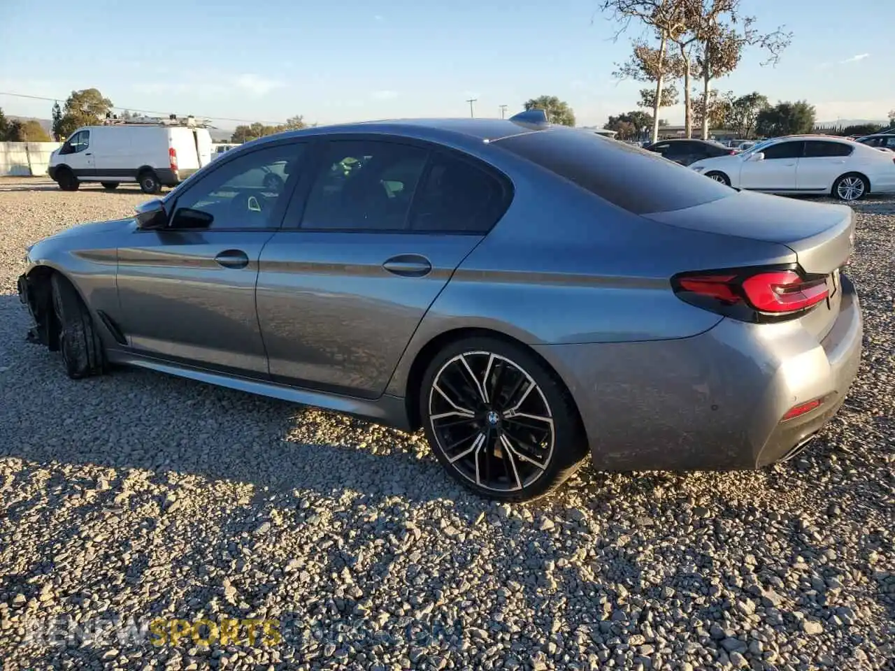 2 Photograph of a damaged car WBA53BJ04MWW88527 BMW 5 SERIES 2021