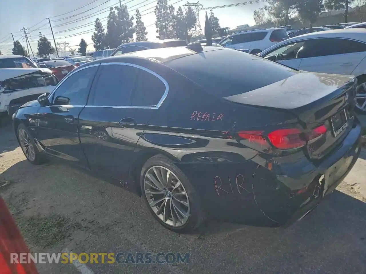 2 Photograph of a damaged car WBA13AG03PCM16489 BMW 5 SERIES 2023