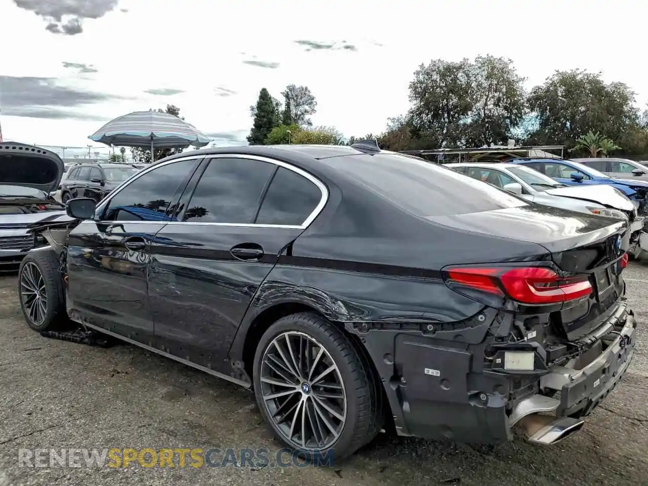 2 Photograph of a damaged car WBA13AG05PCM30670 BMW 5 SERIES 2023