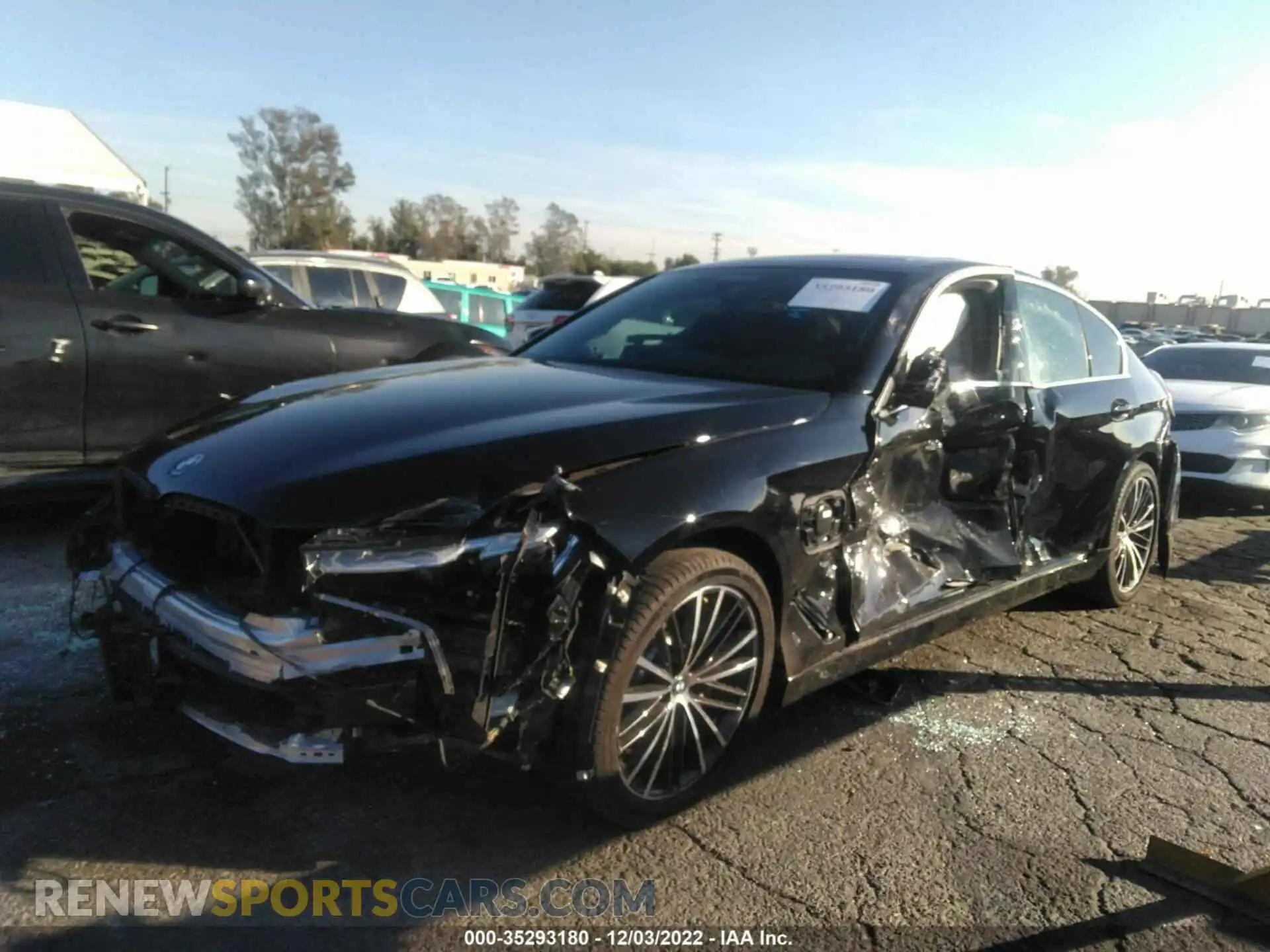 2 Photograph of a damaged car WBA13AG09PCL25355 BMW 5 SERIES 2023
