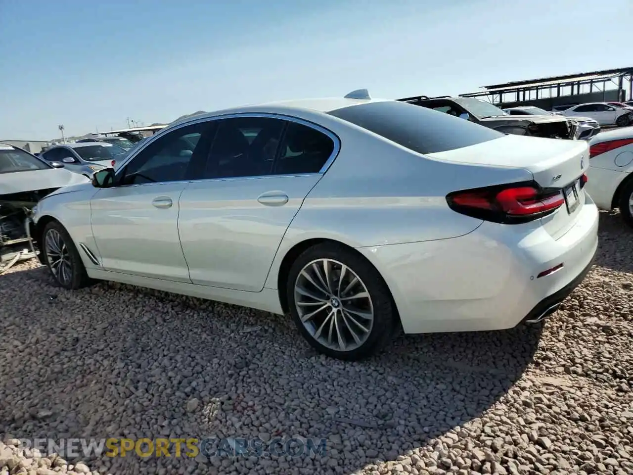 2 Photograph of a damaged car WBA13BJ04PCM95928 BMW 5 SERIES 2023