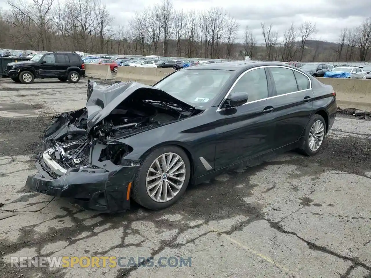 1 Photograph of a damaged car WBA13BJ05PCN16611 BMW 5 SERIES 2023