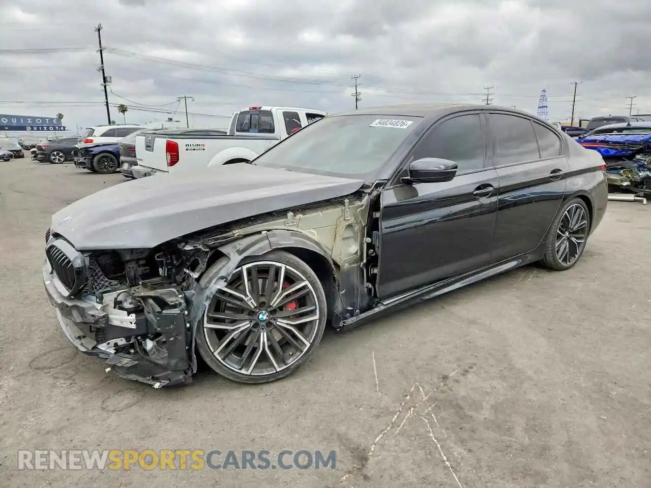 1 Photograph of a damaged car WBA53BH02PCM79296 BMW 5 SERIES 2023