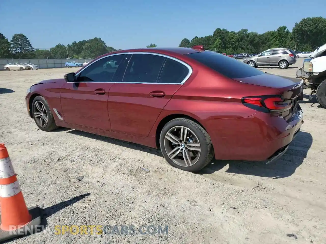 2 Photograph of a damaged car WBA53BH03PCM76567 BMW 5 SERIES 2023