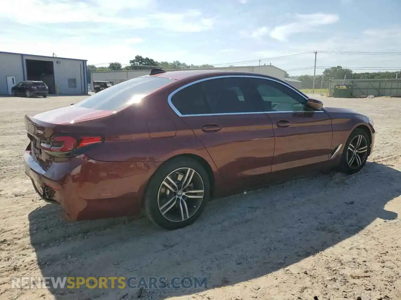 3 Photograph of a damaged car WBA53BH03PCM76567 BMW 5 SERIES 2023