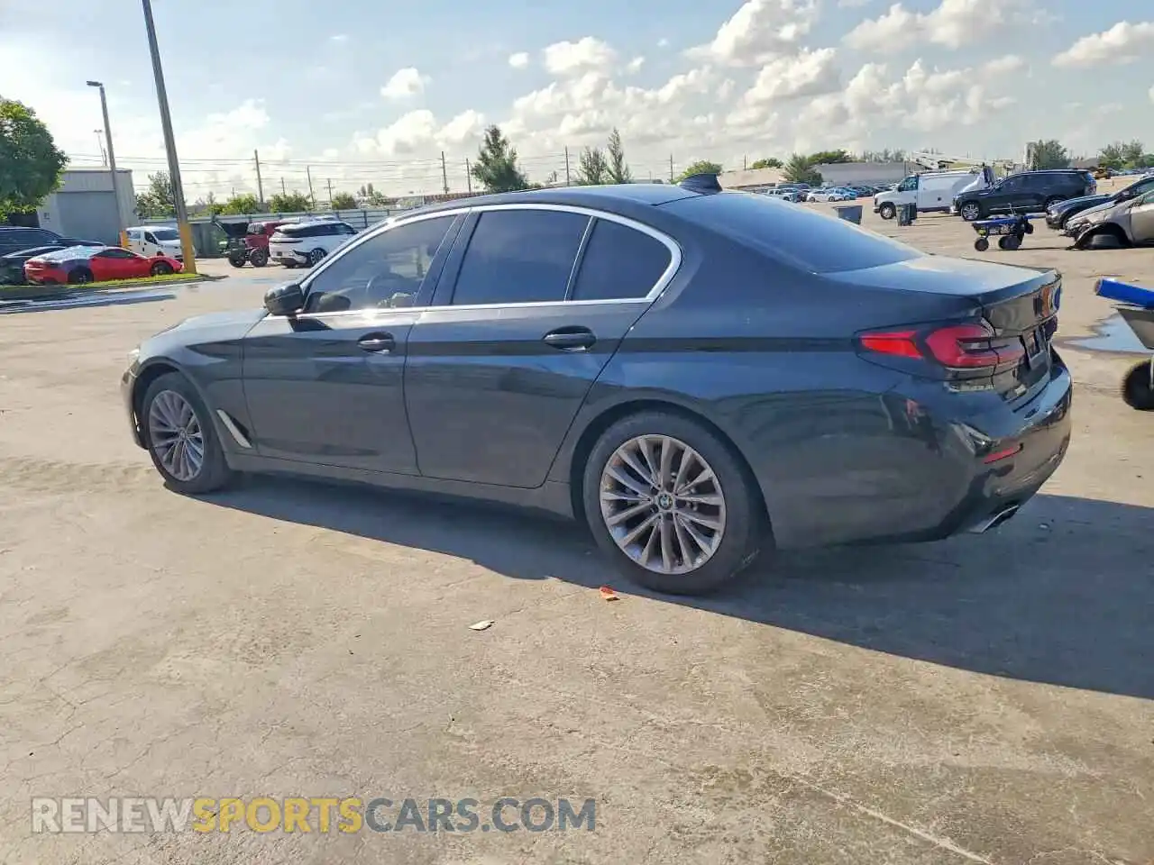 2 Photograph of a damaged car WBA53BH04PCL22840 BMW 5 SERIES 2023