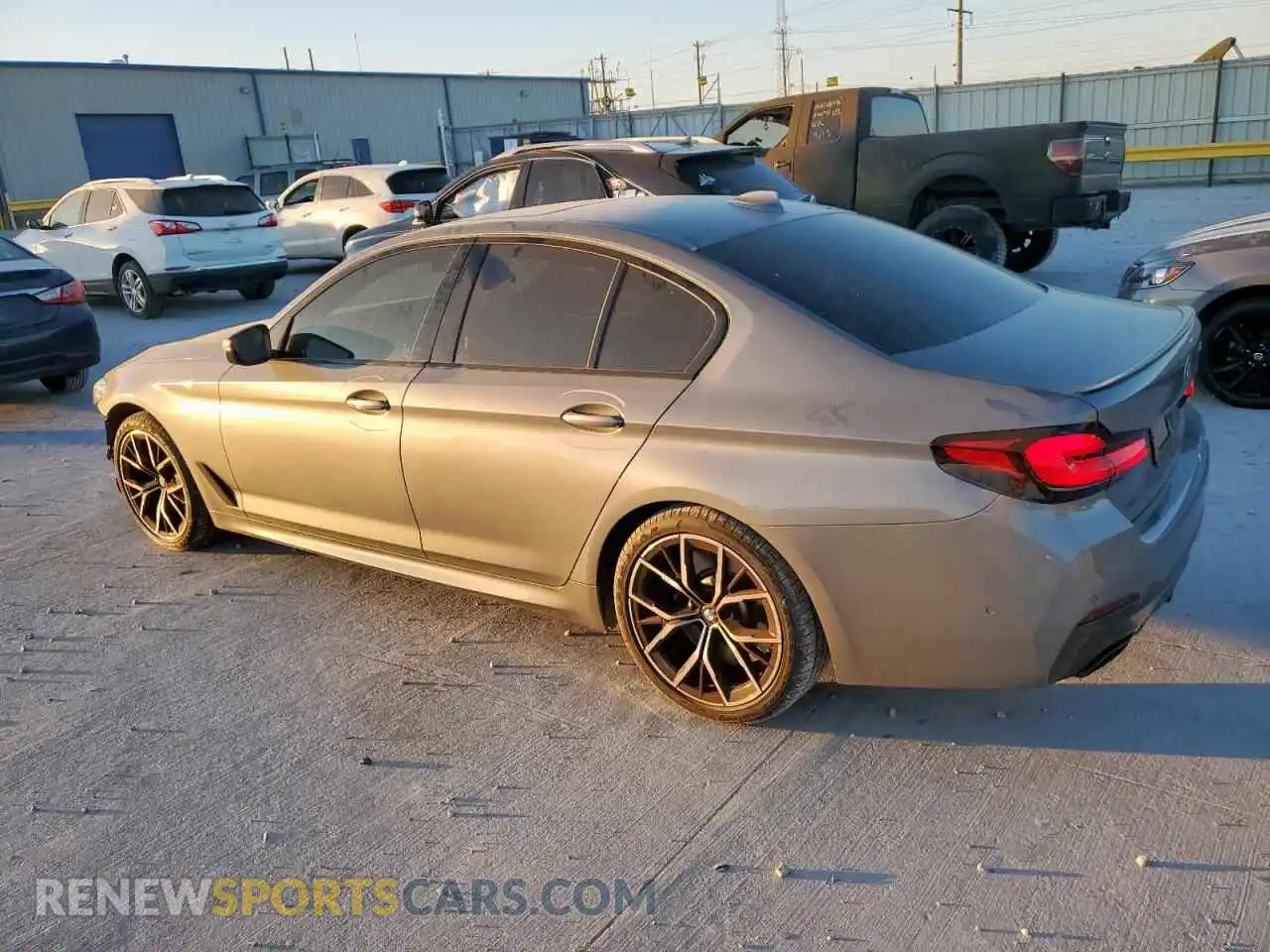 2 Photograph of a damaged car WBA53BJ04PCN07819 BMW 5 SERIES 2023