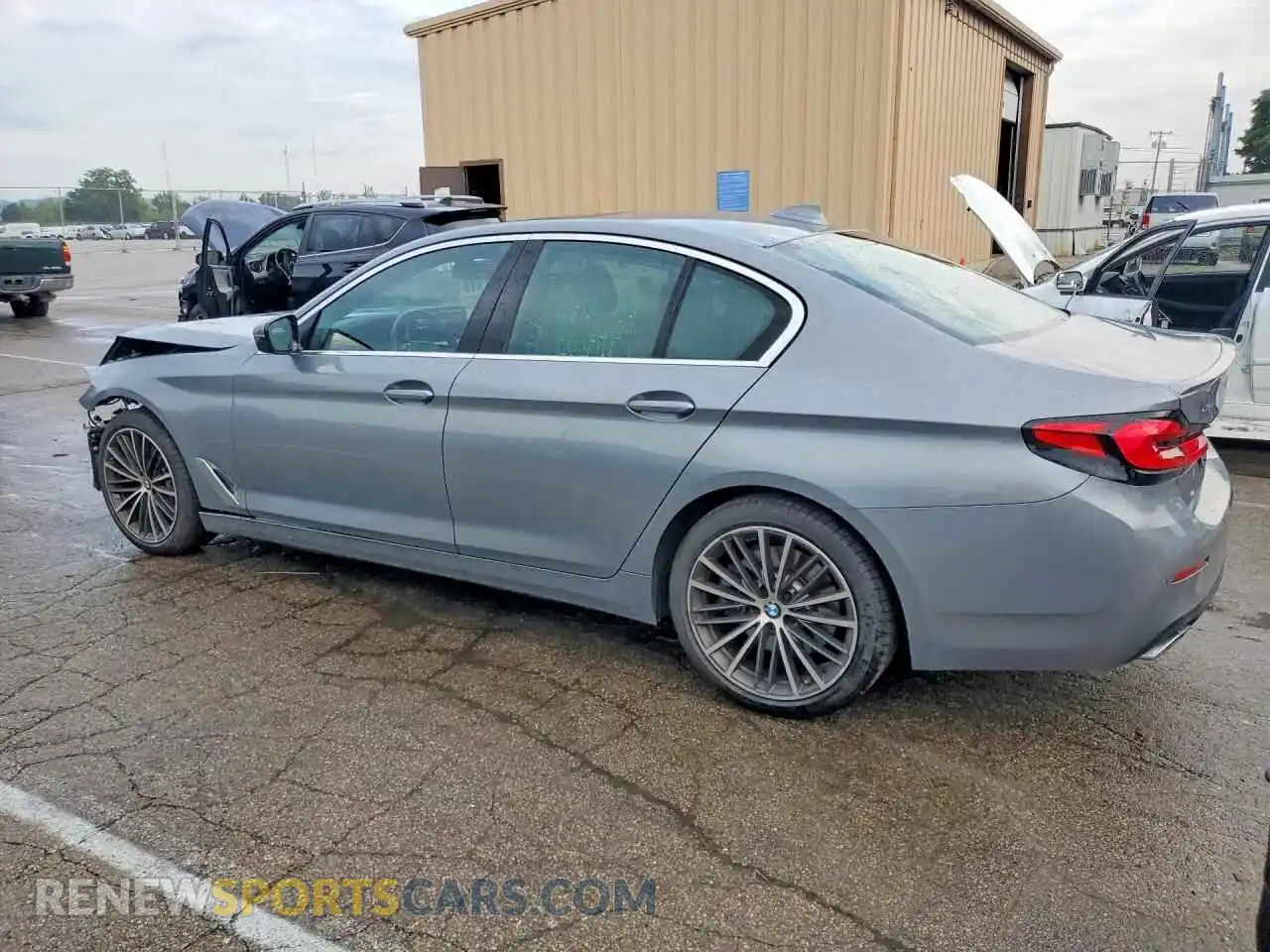2 Photograph of a damaged car WBA73BJ00PCL16391 BMW 5 SERIES 2023