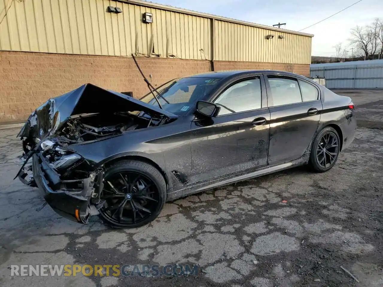 1 Photograph of a damaged car WBA73BJ01PCL40246 BMW 5 SERIES 2023