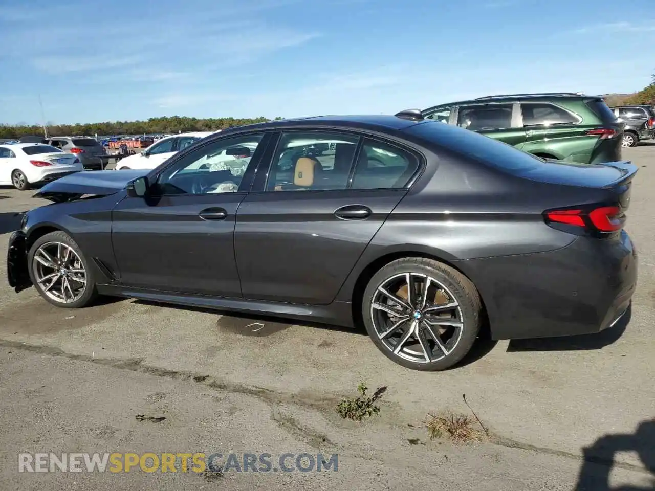 2 Photograph of a damaged car WBA73BJ04PCL27216 BMW 5 SERIES 2023
