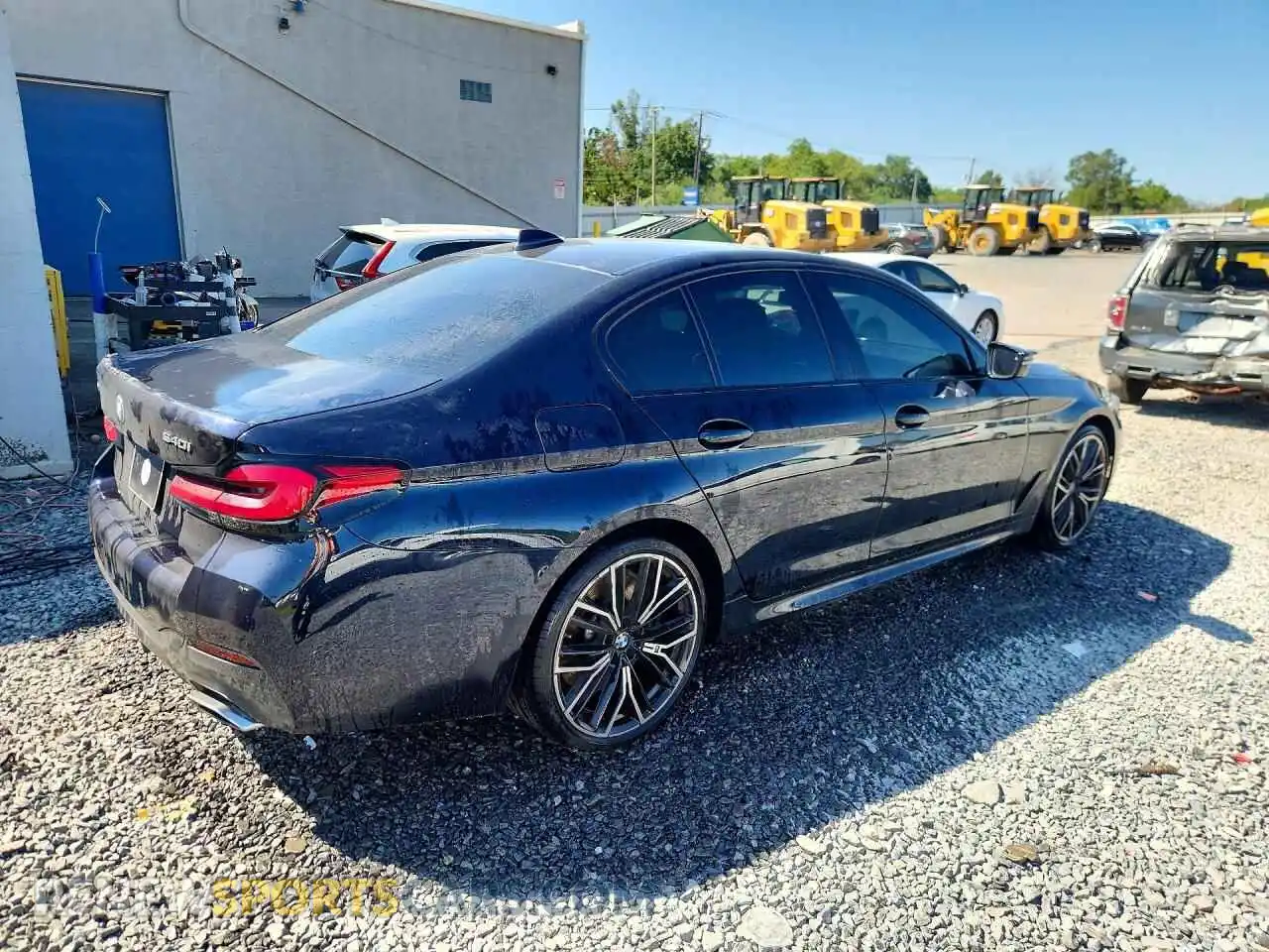 3 fotografías del automóvil dañado WBA73BJ0XPWY04293 BMW 5 SERIES 2023