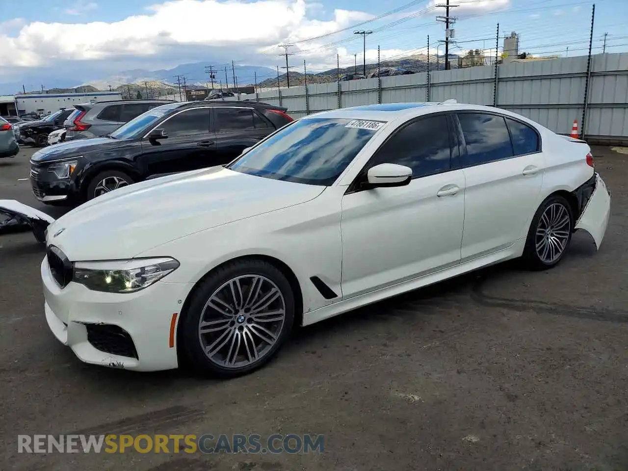 1 Photograph of a damaged car WBAJS1C02LWW65089 BMW 5 SERIES 2023