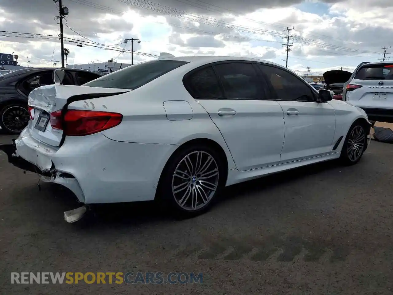 3 Photograph of a damaged car WBAJS1C02LWW65089 BMW 5 SERIES 2023