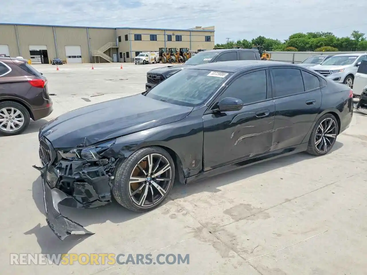 1 Photograph of a damaged car WBA43FJ01RCR12638 BMW 5 SERIES 2024