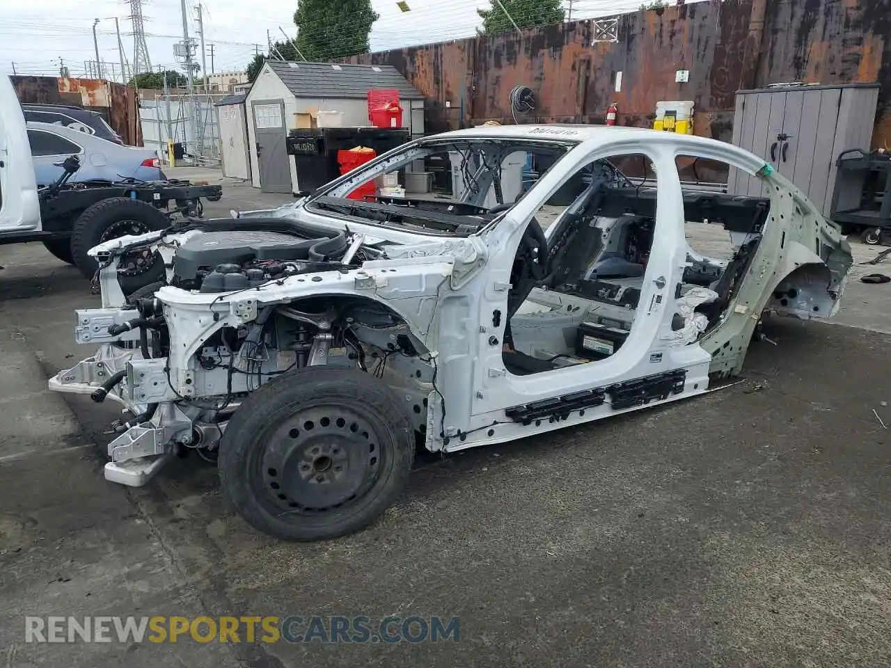 1 Photograph of a damaged car WBA43FJ01RCR64254 BMW 5 SERIES 2024