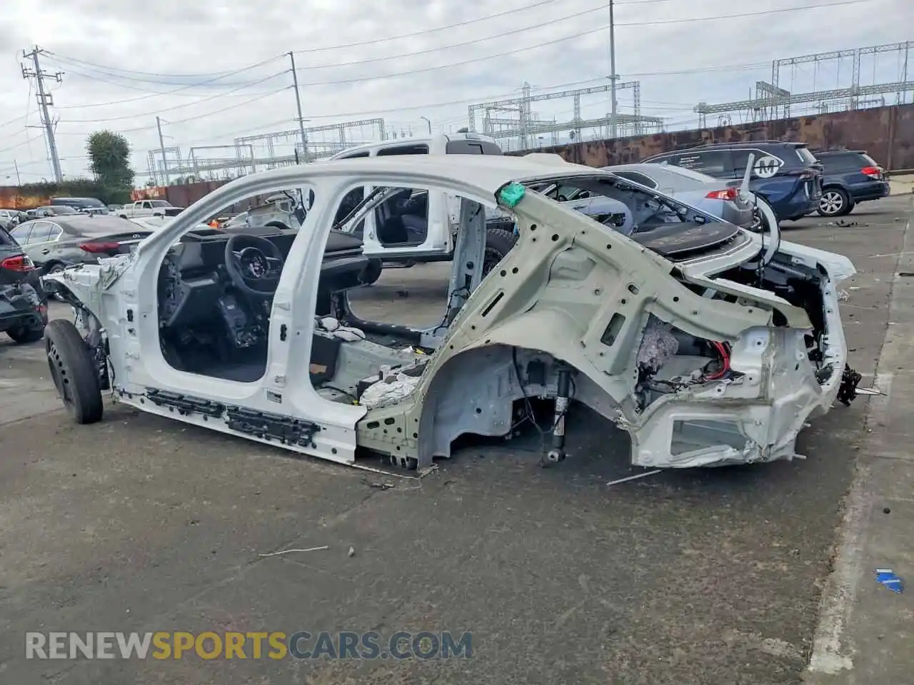 2 Photograph of a damaged car WBA43FJ01RCR64254 BMW 5 SERIES 2024