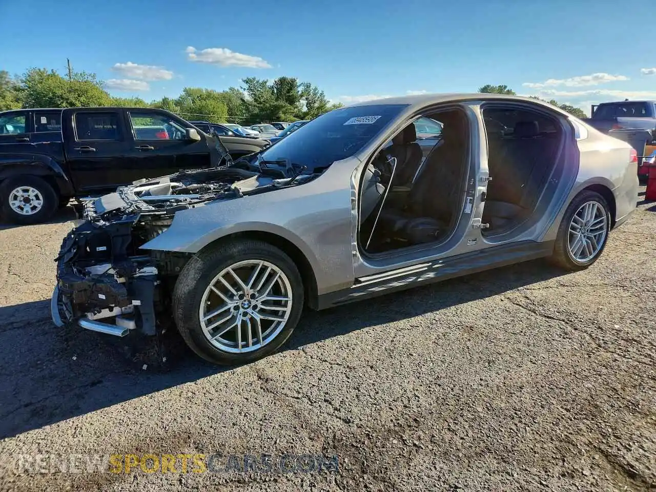 1 Photograph of a damaged car WBA43FJ01RCS35817 BMW 5 SERIES 2024