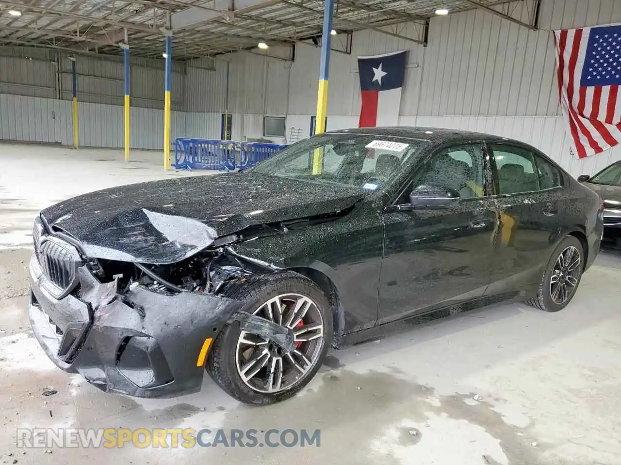 1 Photograph of a damaged car WBA43FJ01RCT03940 BMW 5 SERIES 2024