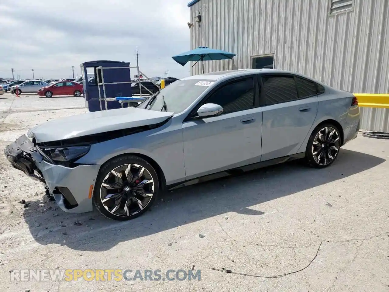 1 Photograph of a damaged car WBA43FJ03RCP91479 BMW 5 SERIES 2024