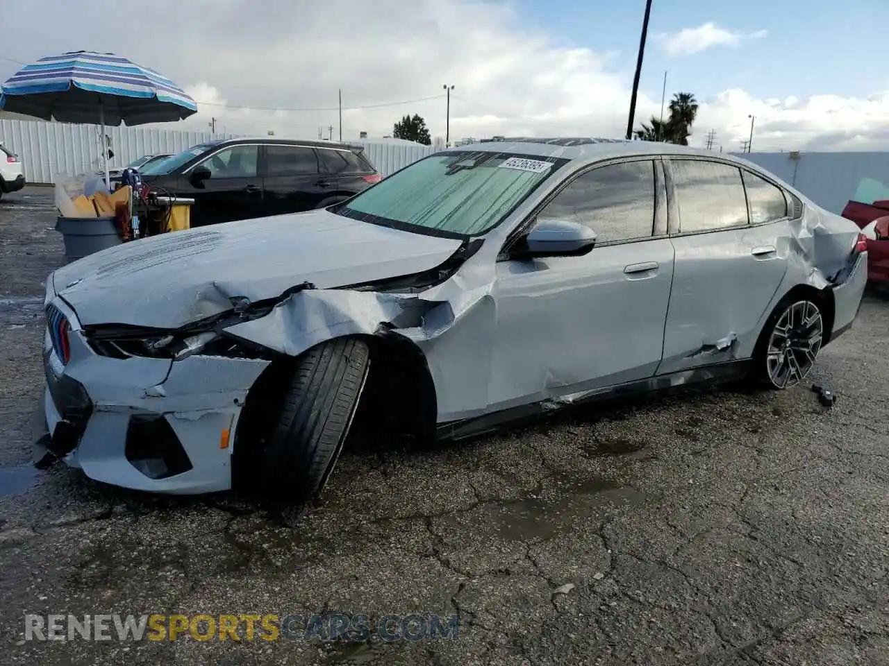 1 Photograph of a damaged car WBA43FJ03RCS86607 BMW 5 SERIES 2024
