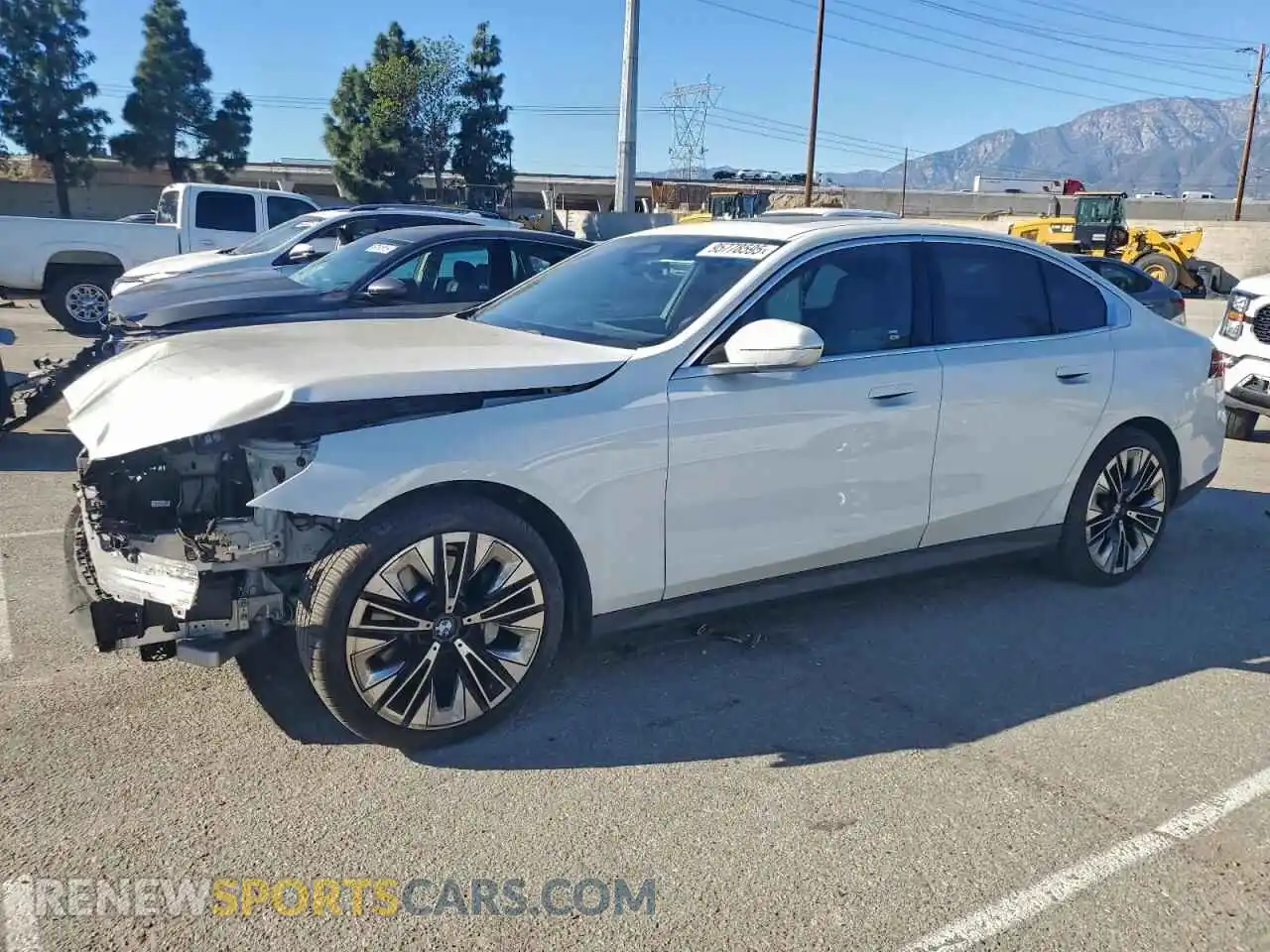 1 Photograph of a damaged car WBA43FJ06RCR16944 BMW 5 SERIES 2024