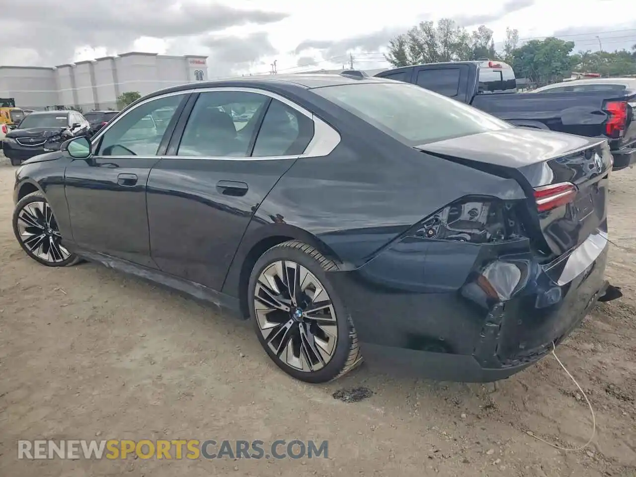 2 Photograph of a damaged car WBA43FJ07RCR11493 BMW 5 SERIES 2024