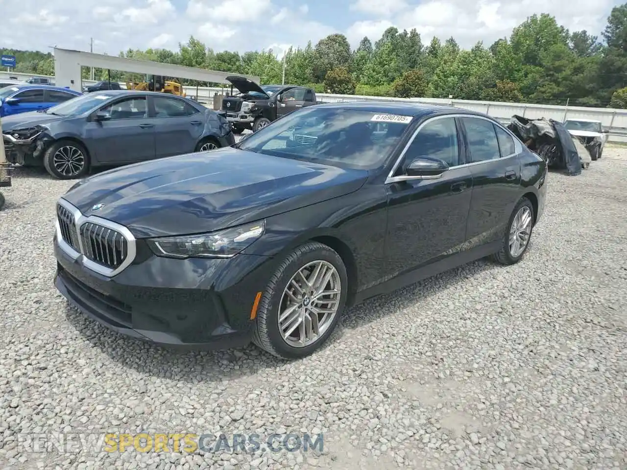 1 Photograph of a damaged car WBA43FJ09RCR05243 BMW 5 SERIES 2024