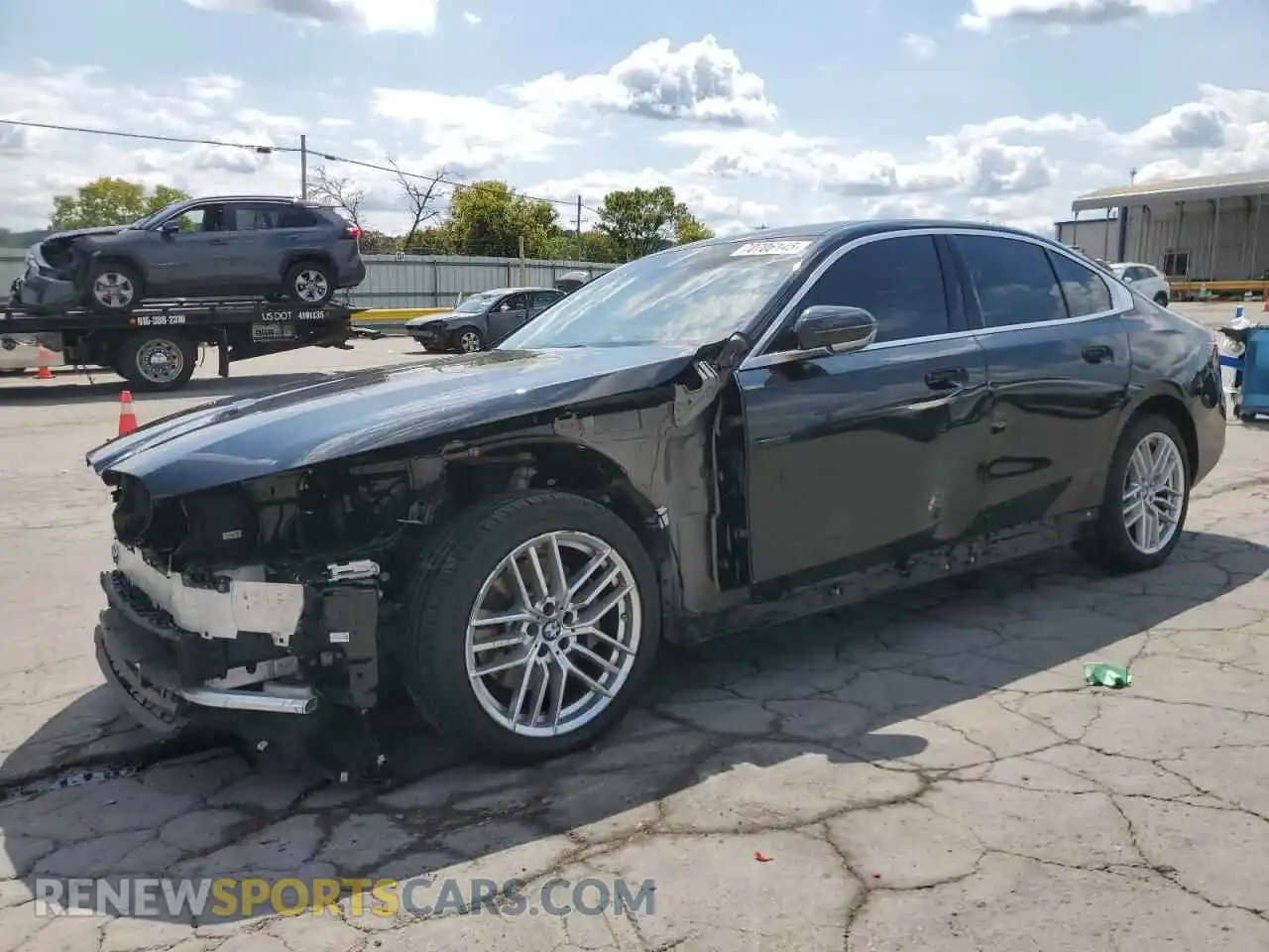 1 Фотография поврежденного автомобиля WBA43FJ0XRCP78907 BMW 5 SERIES 2024
