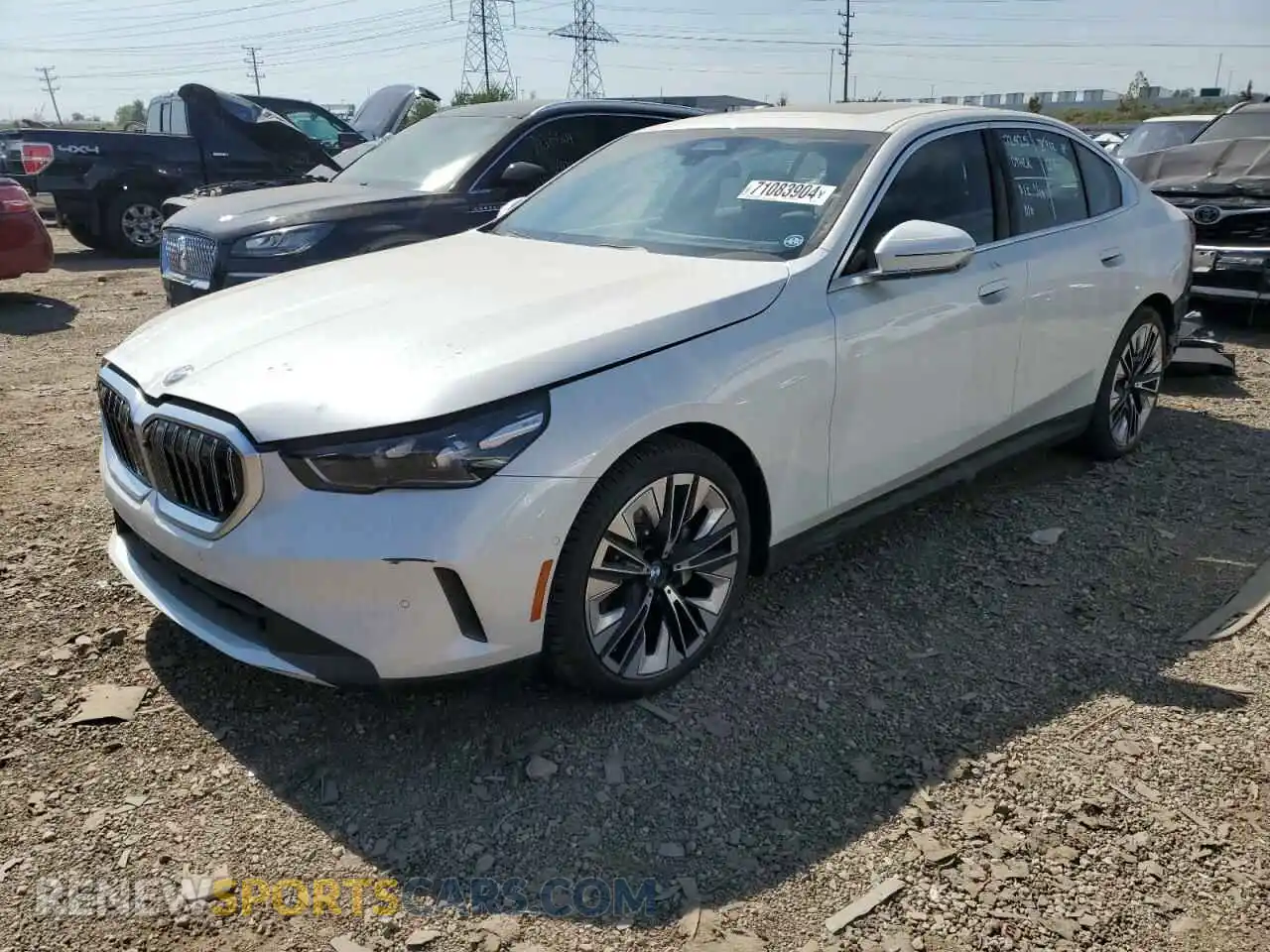 1 Photograph of a damaged car WBA53FJ00RCP20115 BMW 5 SERIES 2024