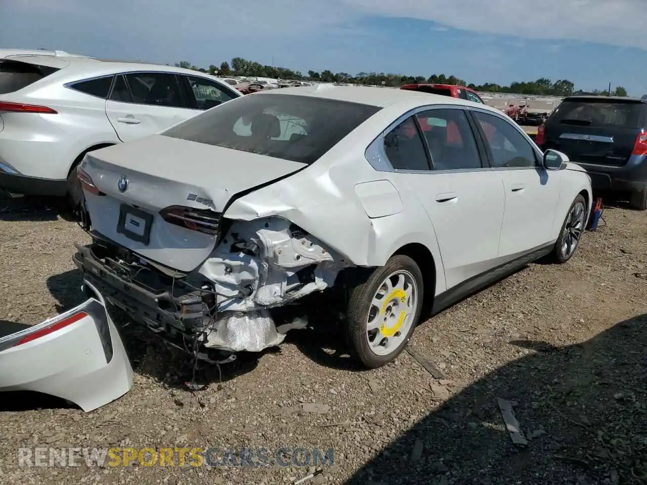 3 Photograph of a damaged car WBA53FJ00RCP20115 BMW 5 SERIES 2024