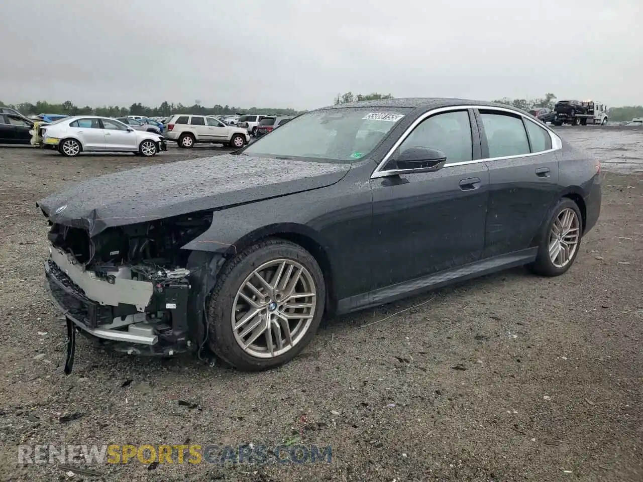 1 Photograph of a damaged car WBA53FJ01RCP86088 BMW 5 SERIES 2024