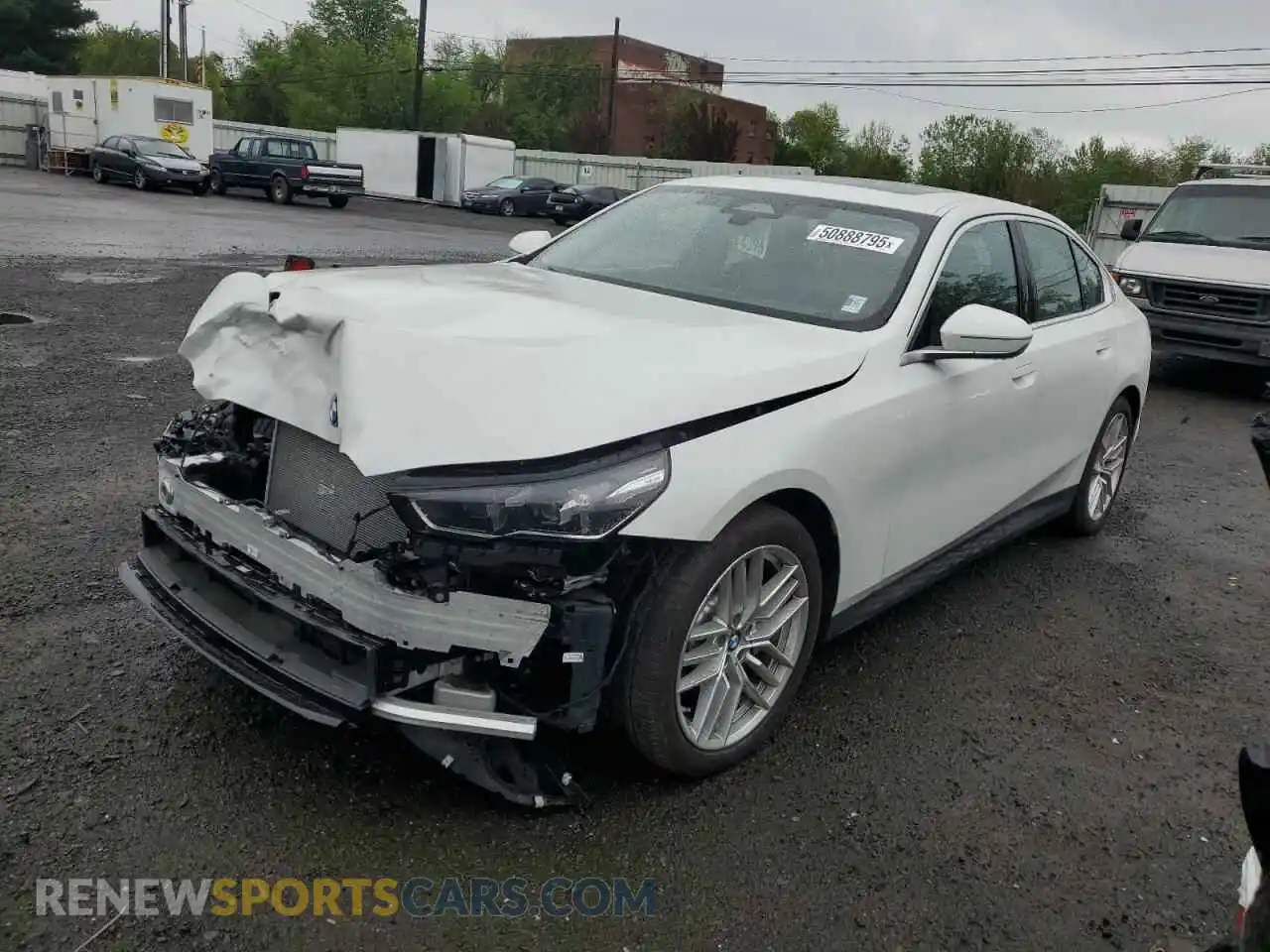 1 Photograph of a damaged car WBA53FJ01RCP97253 BMW 5 SERIES 2024