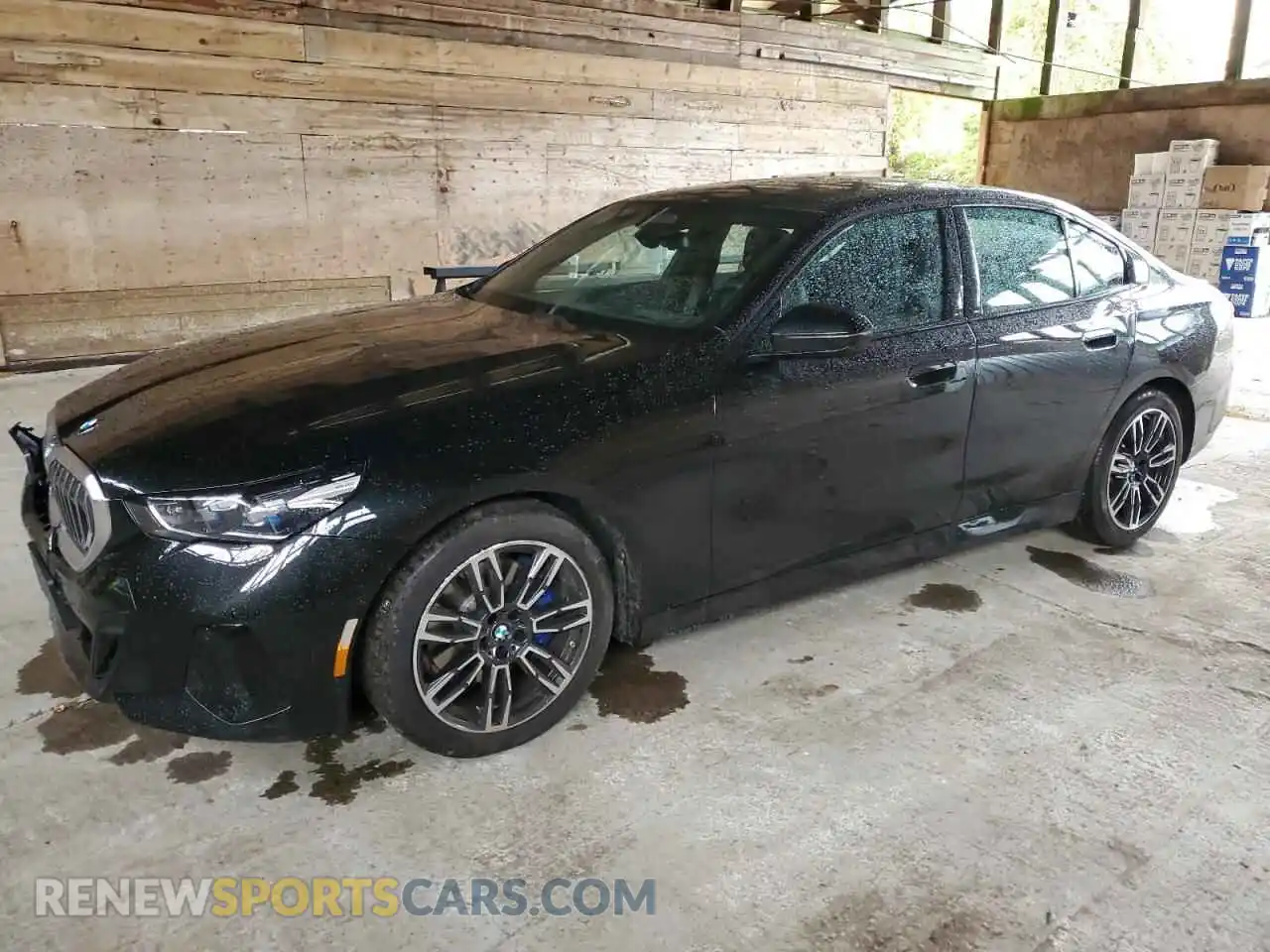 1 fotografías del automóvil dañado WBA53FJ01RCS41315 BMW 5 SERIES 2024