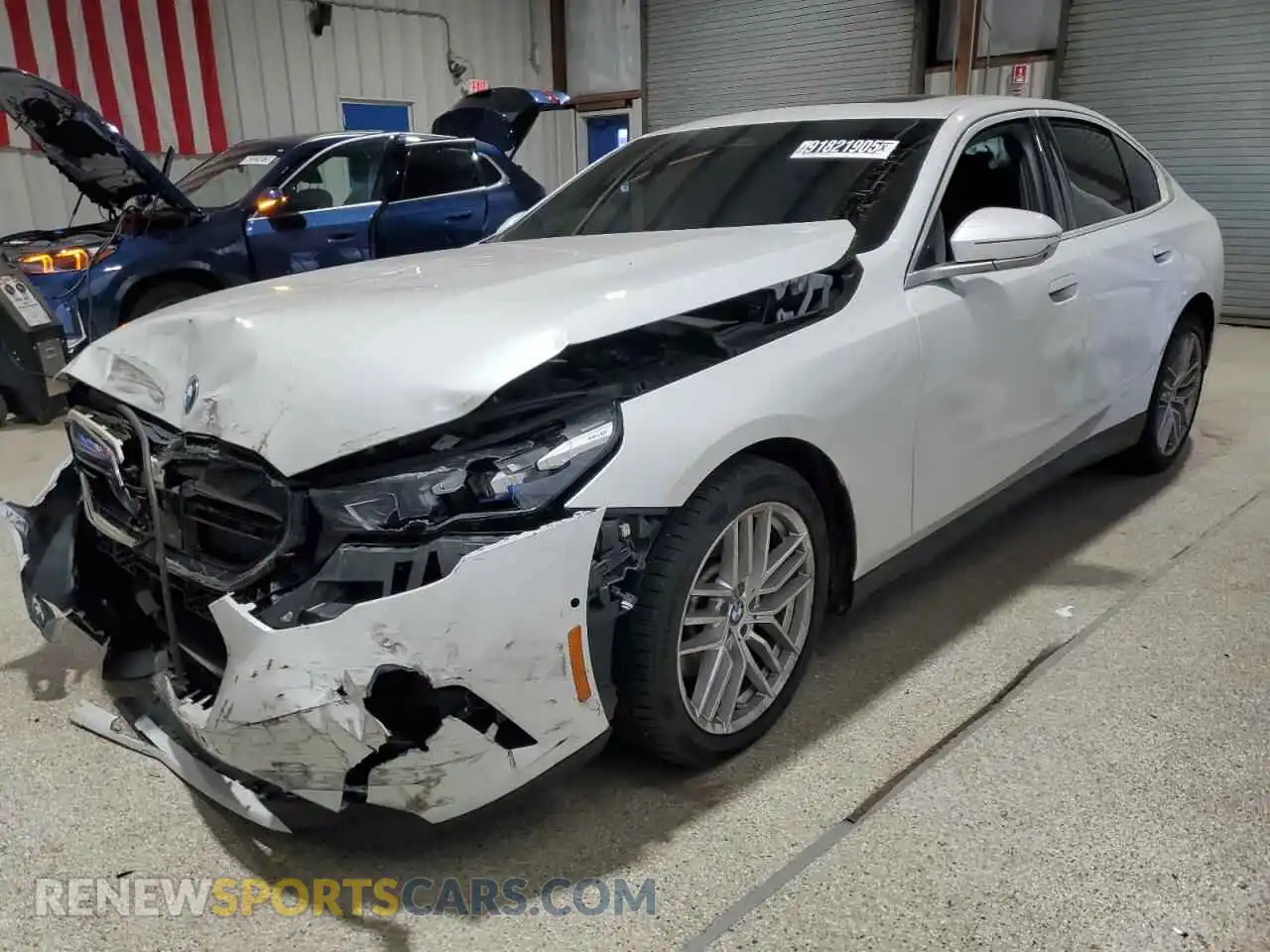 1 Photograph of a damaged car WBA53FJ02RCS71911 BMW 5 SERIES 2024