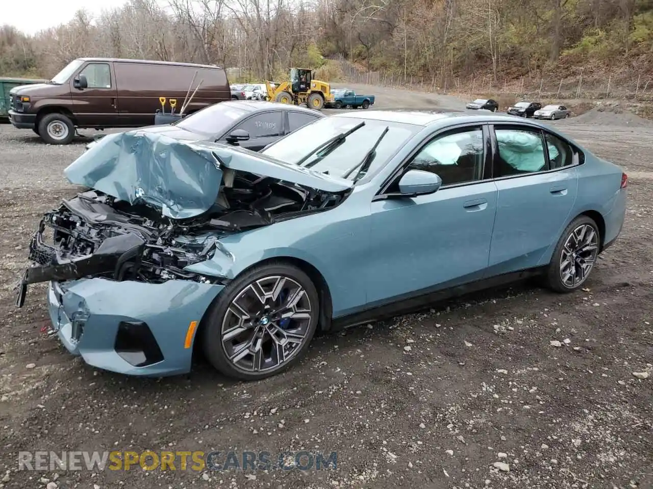 1 Photograph of a damaged car WBA53FJ06RCP91559 BMW 5 SERIES 2024