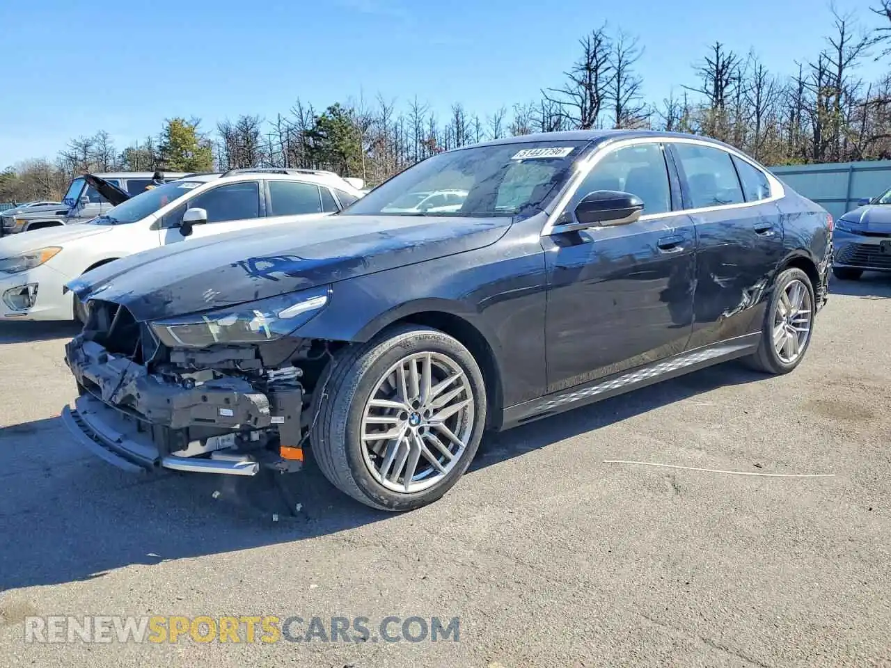 1 Photograph of a damaged car WBA53FJ09RCP67885 BMW 5 SERIES 2024