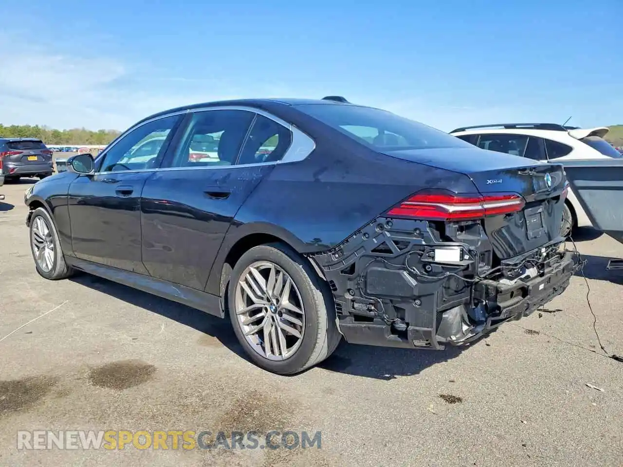 2 Photograph of a damaged car WBA53FJ09RCP67885 BMW 5 SERIES 2024