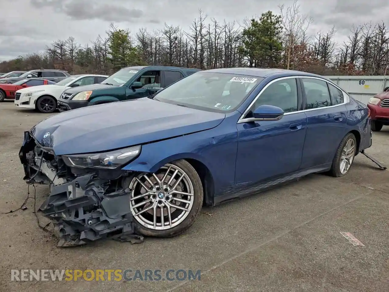 1 Photograph of a damaged car WBA53FJ09RCR06624 BMW 5 SERIES 2024