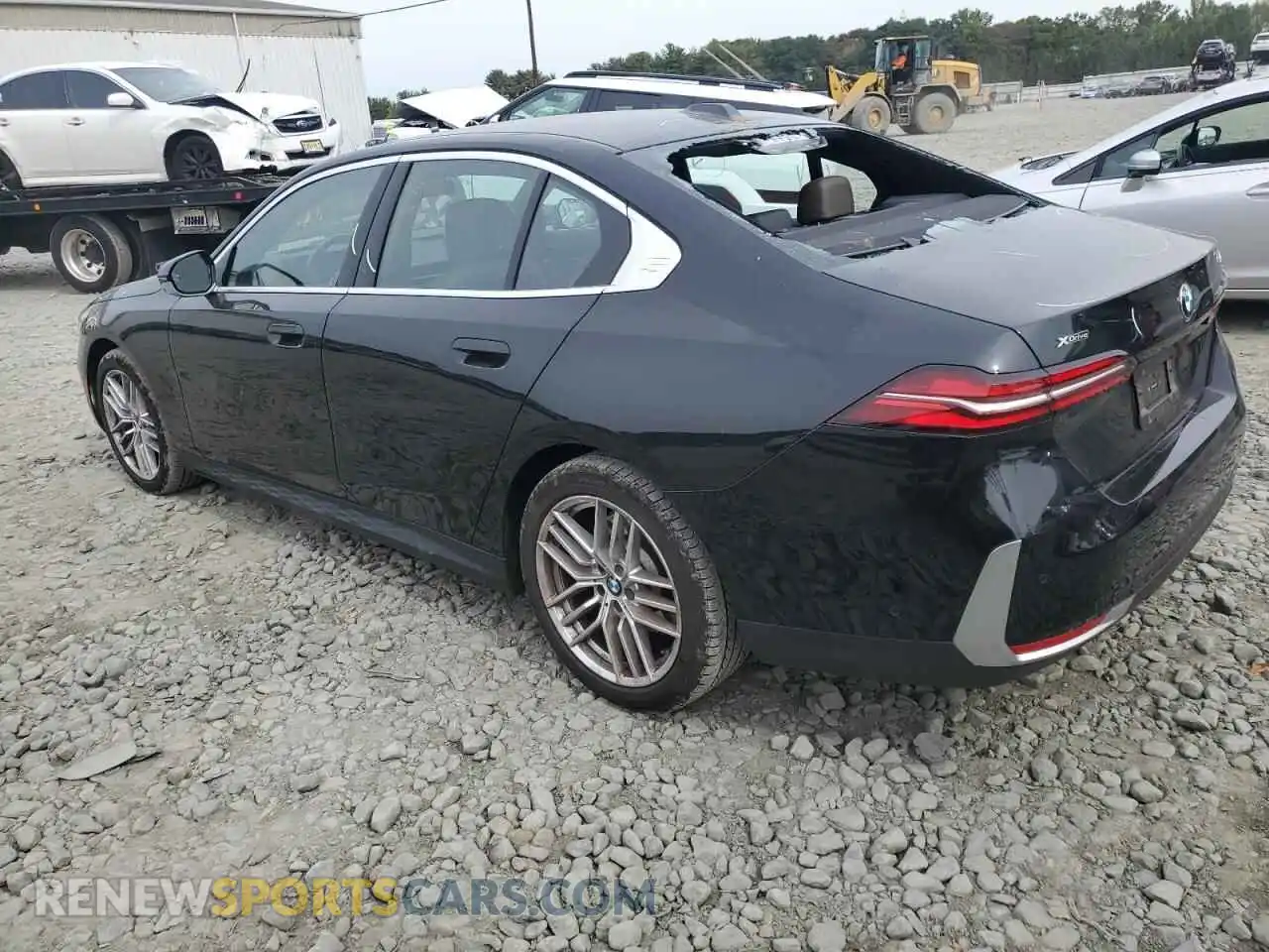 2 Photograph of a damaged car WBA53FJ0XRCR11444 BMW 5 SERIES 2024