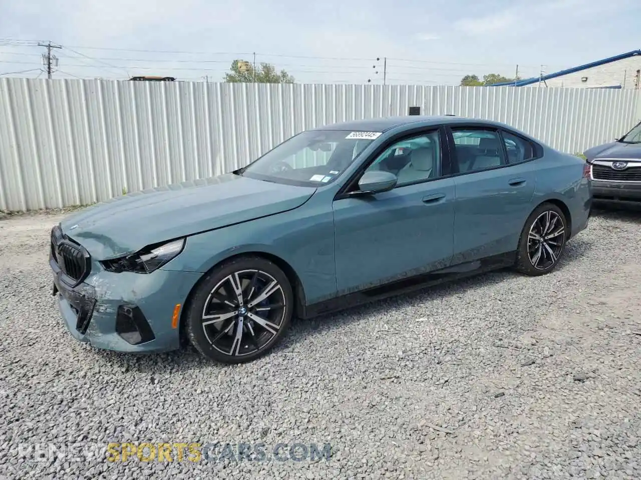 1 Photograph of a damaged car WBA63FJ03RCR13220 BMW 5 SERIES 2024