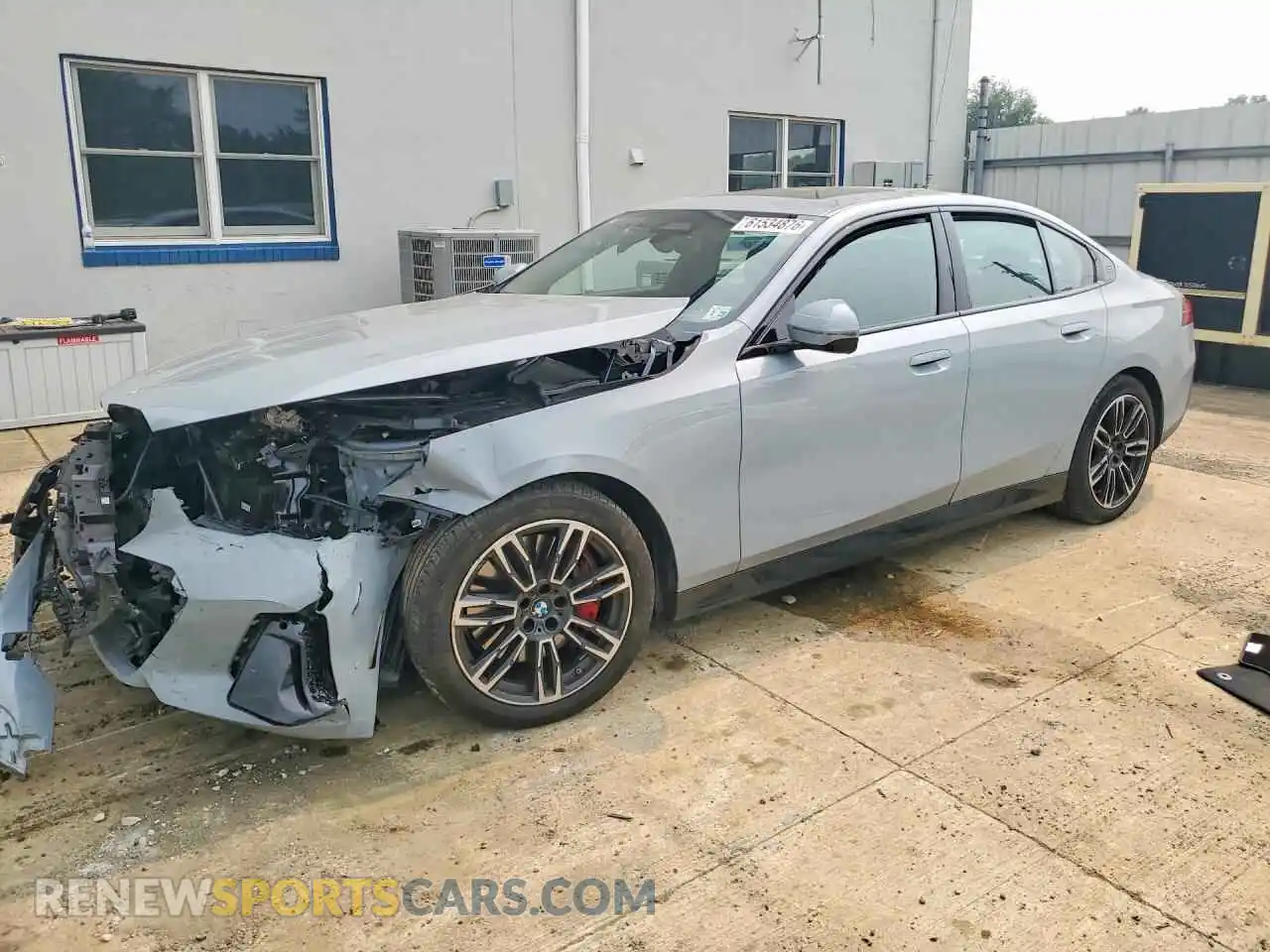 1 Photograph of a damaged car WBA63FJ04RCR06759 BMW 5 SERIES 2024