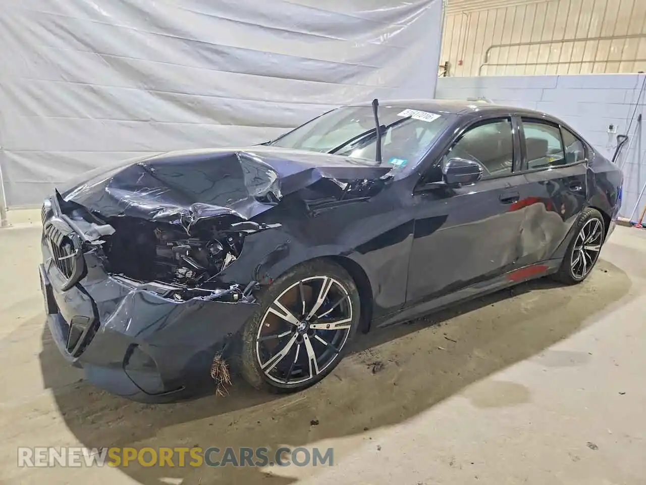 1 Photograph of a damaged car WBA63FJ06RCR89739 BMW 5 SERIES 2024